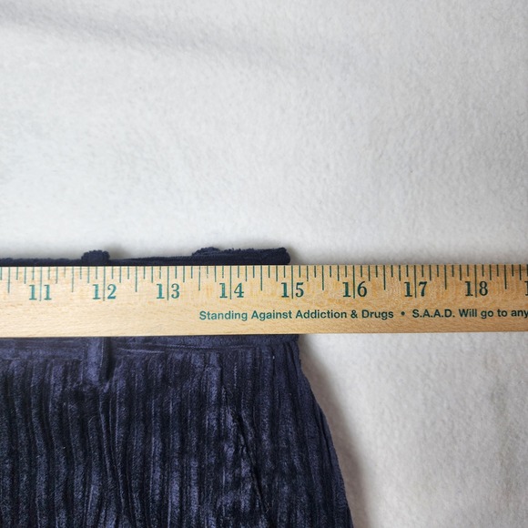 J Crew Navy Wide Wale Corduroy Pants Women 4 Straight Leg Retro Timeless Lined - Picture 10 of 14
